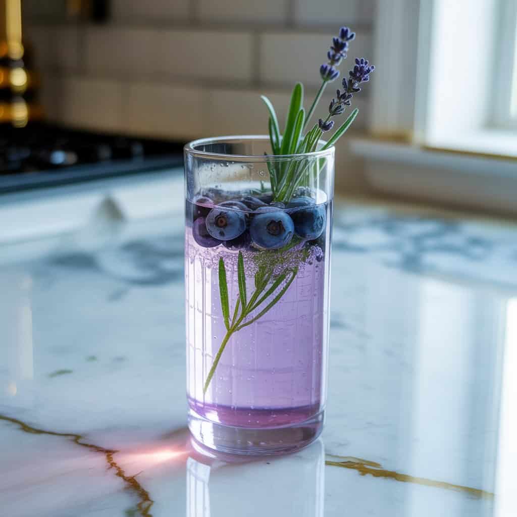 Blueberry Lavender Ranch Water Cocktail Recipe