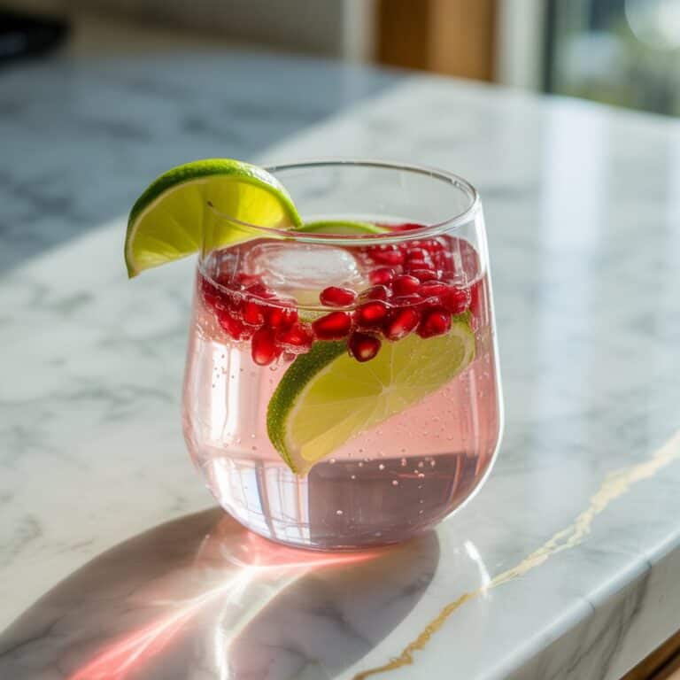 Pomegranate Ranch Water Cocktail Recipe