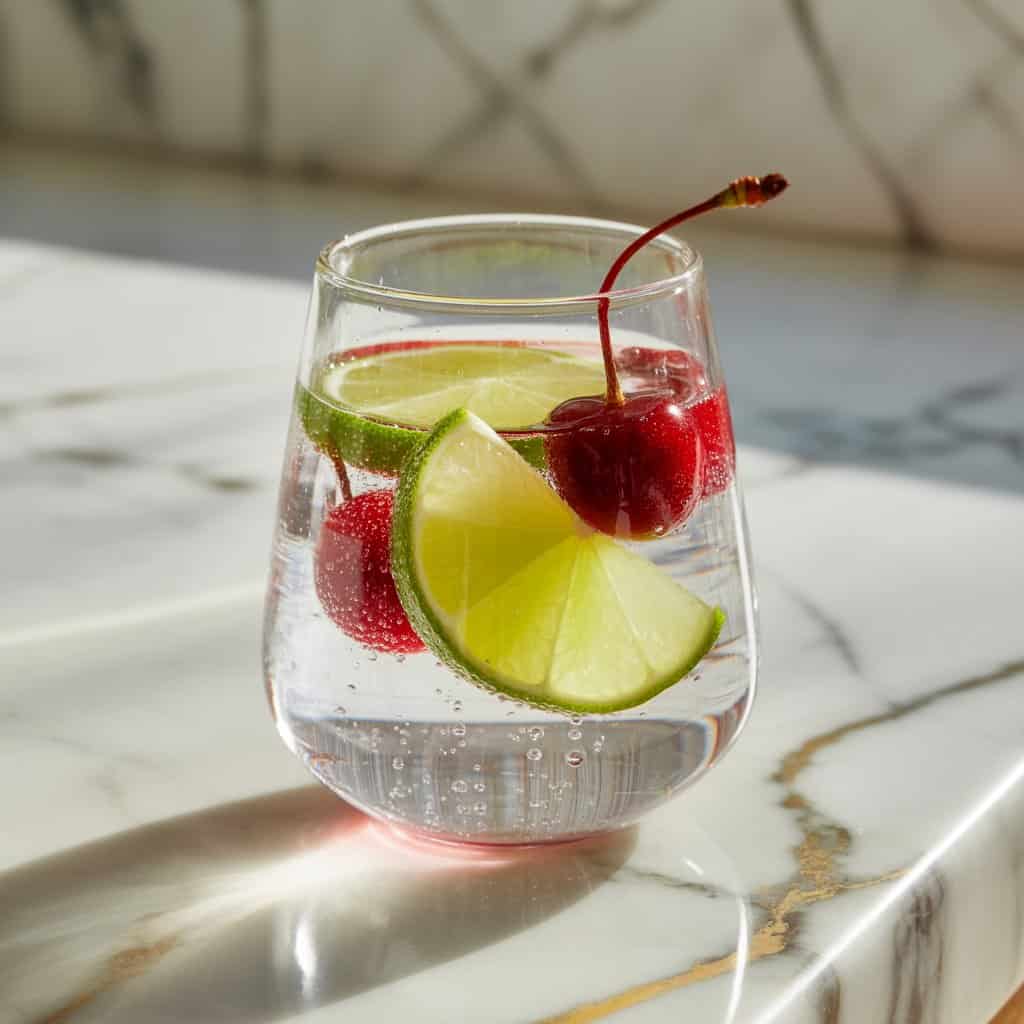 Cherry Lime Ranch Water Cocktail Recipe