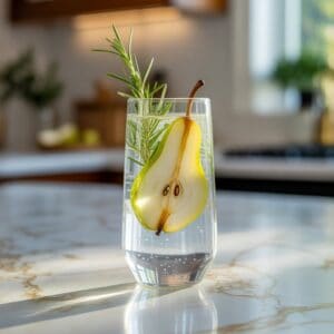 Pear Rosemary Ranch Water Cocktail Recipe