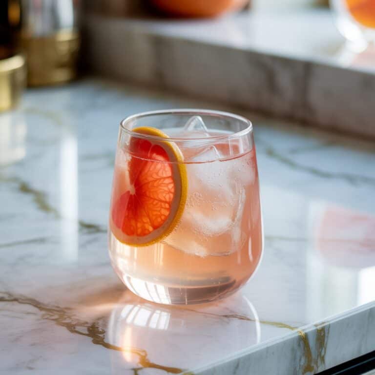 Classic Paloma With Fresh Grapefruit Juice Cocktail Recipe