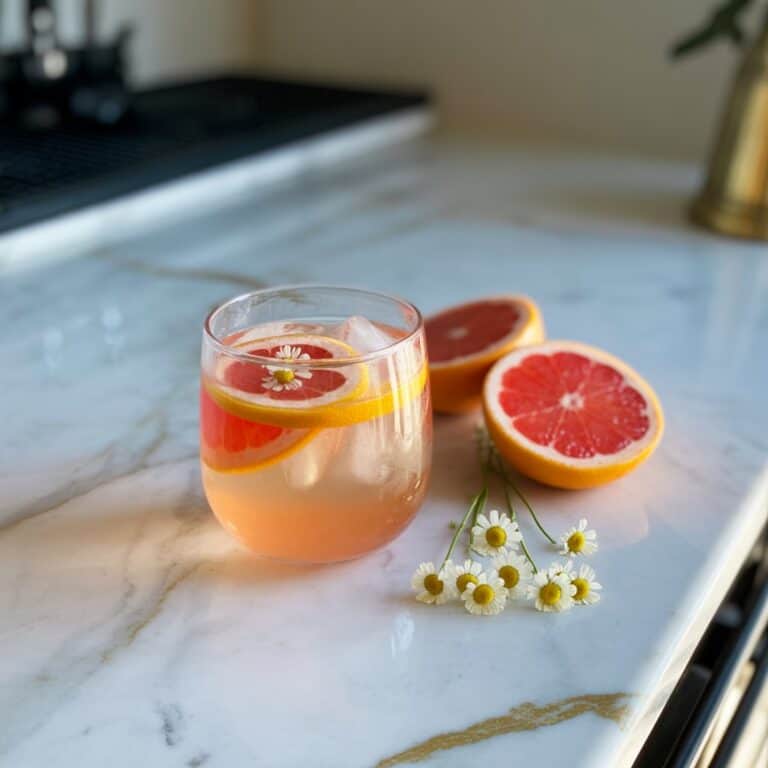 Paloma With Grapefruit And Chamomile Cocktail Recipe