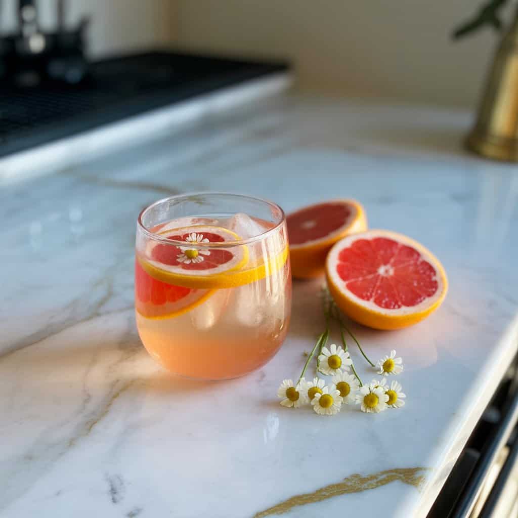 Paloma With Grapefruit And Chamomile Cocktail Recipe