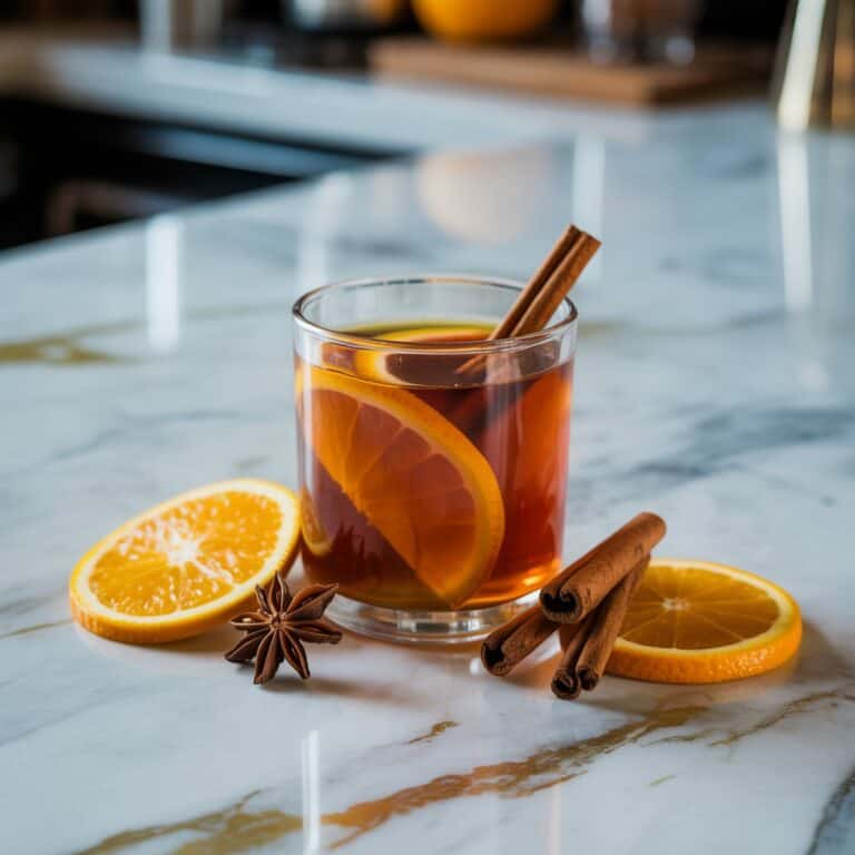 Spiced Bourbon Punch Cocktail Recipe