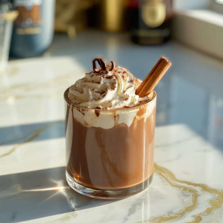 Bourbon Hot Chocolate Cocktail Recipe