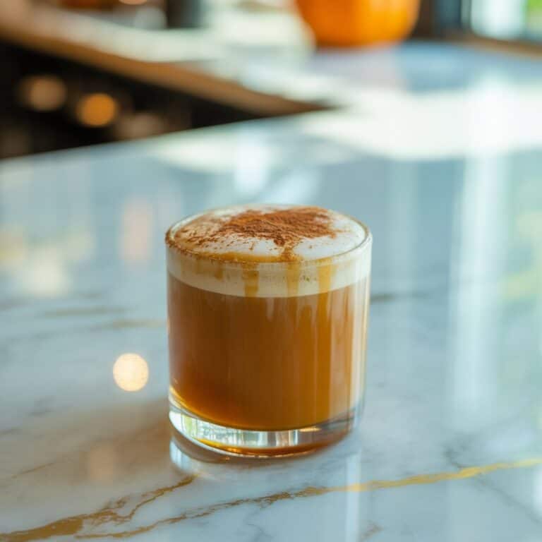 Bourbon Pumpkin Spice Latte Cocktail Recipe