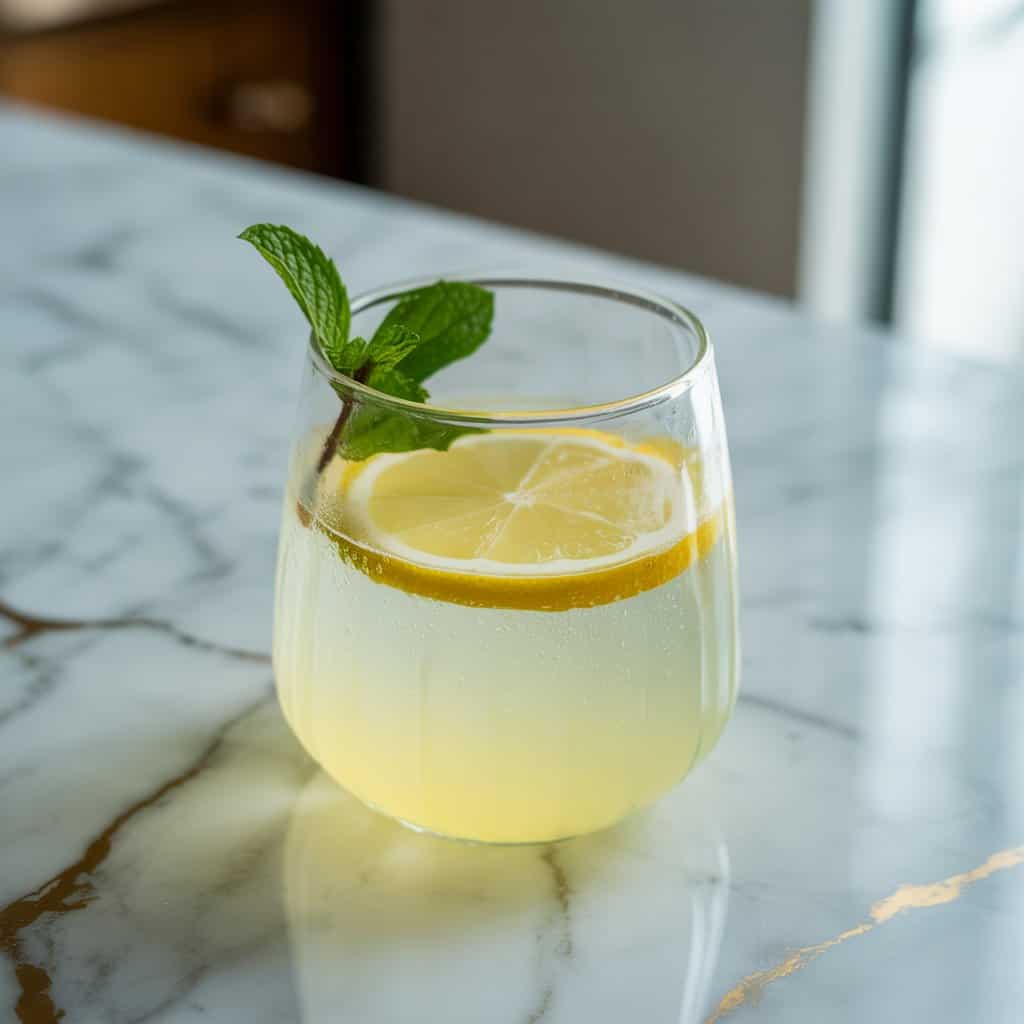 Limoncello Gin Fizz Cocktail Recipe