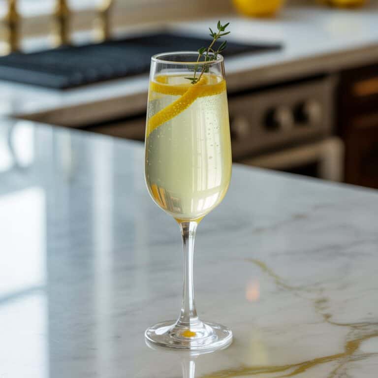 Limoncello French 75 Cocktail Recipe