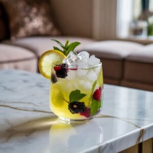 Limoncello Blackberry Smash Cocktail Recipe