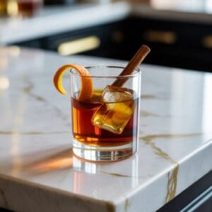 Spiced Rum Old Fashioned Cocktail Recipe