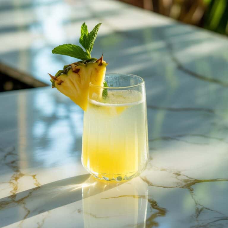Tropical Rum Fizz Cocktail Recipe