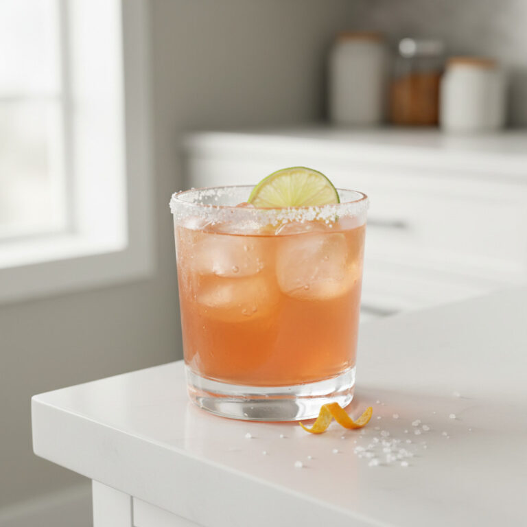 Aperol And Elderflower Margarita Cocktail Recipe