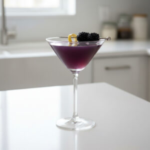 Blackberry Martini Cocktail Recipe