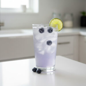 Blueberry Lime Rickey Cocktail Recipe