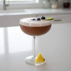 Blueberry Pineapple Tequila Sour Cocktail Recipe