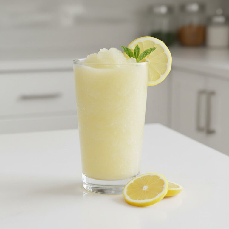 Boozy Lemonade Slushie Cocktail Recipe