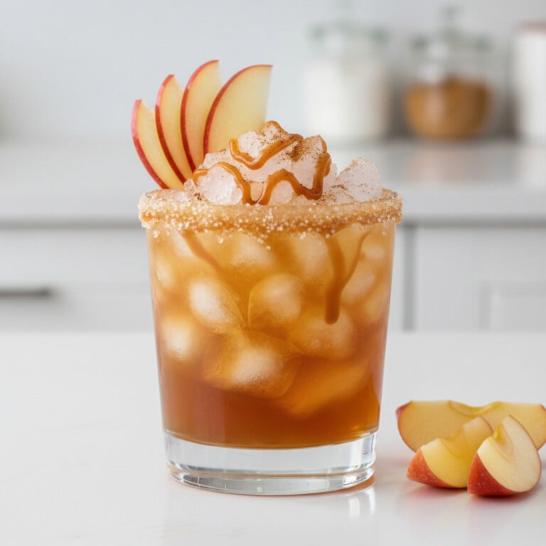 Caramel Apple Cider Crush Cocktail Recipe