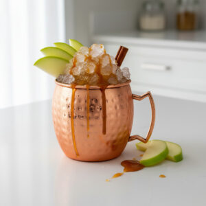 Caramel Apple Moscow Mule Cocktail Recipe