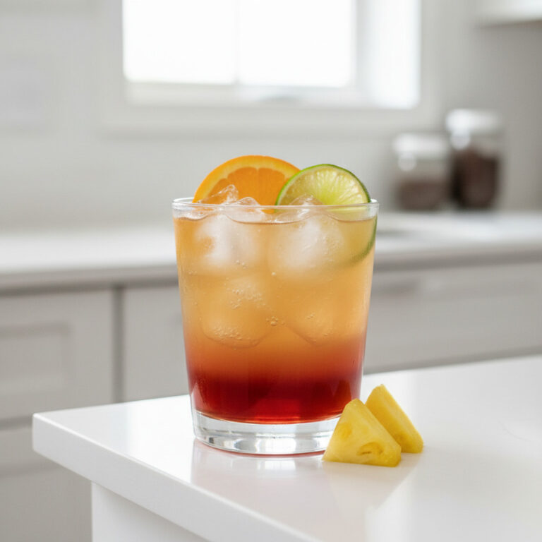 Caribbean Rum Punch Cocktail Recipe