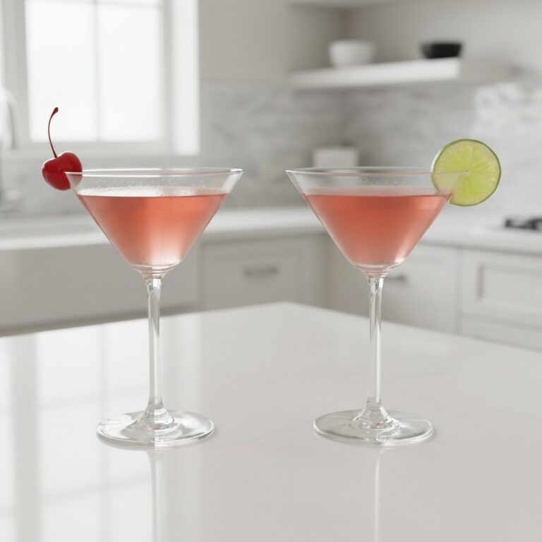 Cherry Cosmopolitan Cocktail Recipe