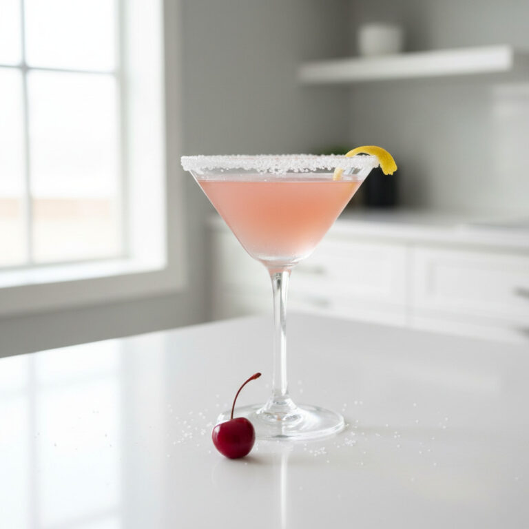 Cherry Lemon Drop Cocktail Recipe