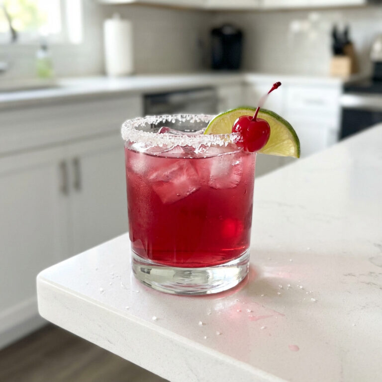 Cherry Limeade Margarita Cocktail Recipe