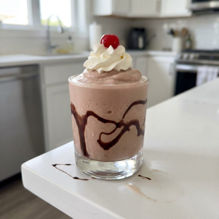 Cherry Rose Mudslide Cocktail Recipe