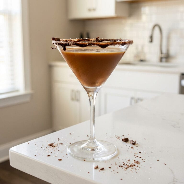 Chocolate Cake Martini Cocktail Recipe