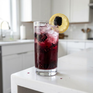 Crown Royal Blackberry Whisky Sunset Cocktail Recipe
