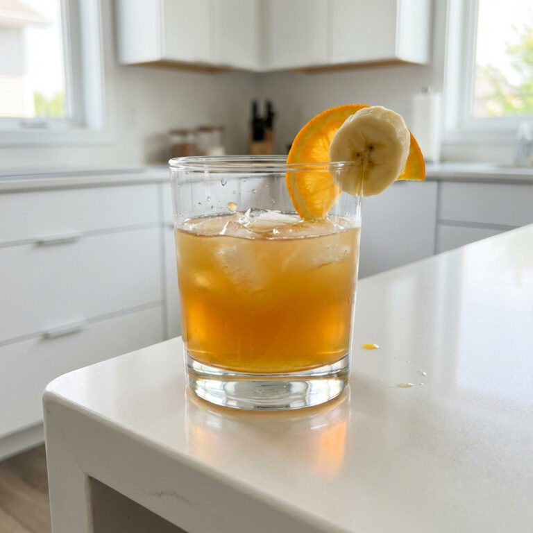 Drunken Monkey Rum Cocktail Recipe