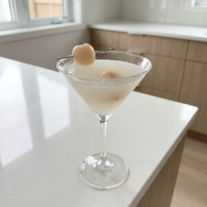 Elegant Sake Lychee Martini Recipe