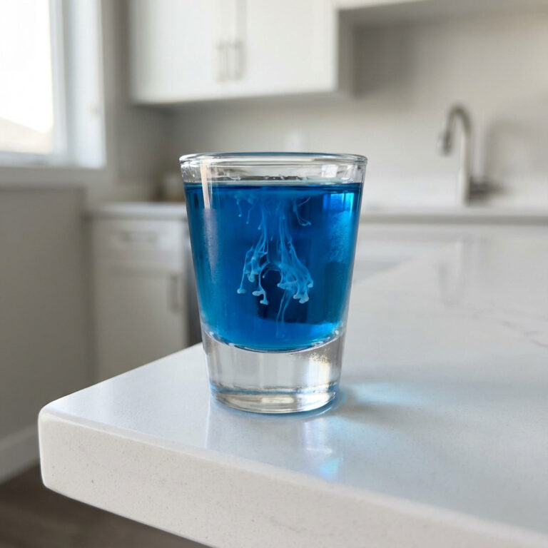 Eye-Catching Blue Jellyfish Shots Cocktail Recipe