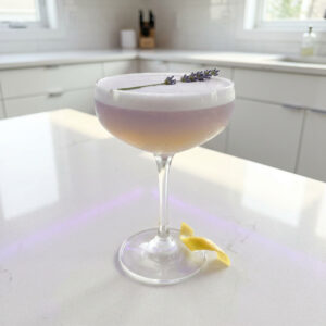 Lavender Gin Sour Cocktail Recipe