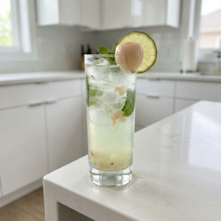 Lychee Lime Fizz Cocktail Recipe