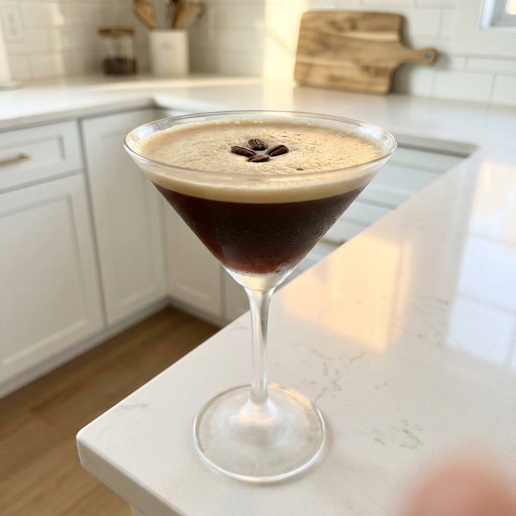 Maple Bourbon Espresso Martini Cocktail Recipe