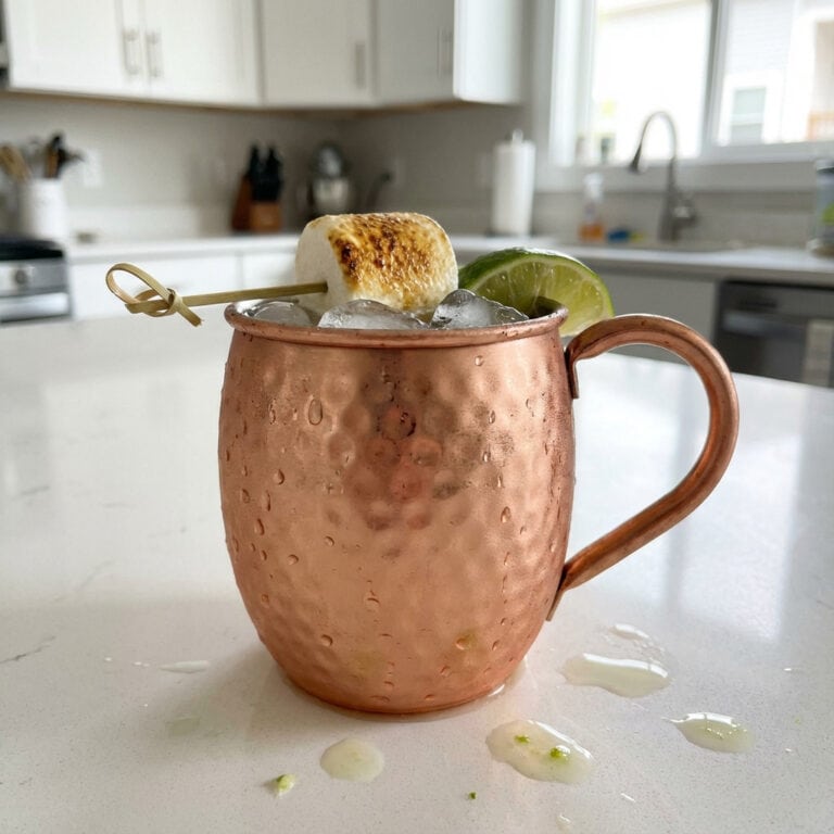 Marshmallow Mule Cocktail Recipe