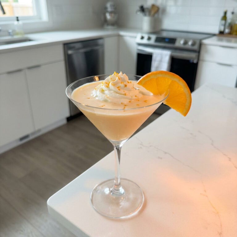 Orange Creamsicle Martini Cocktail Recipe
