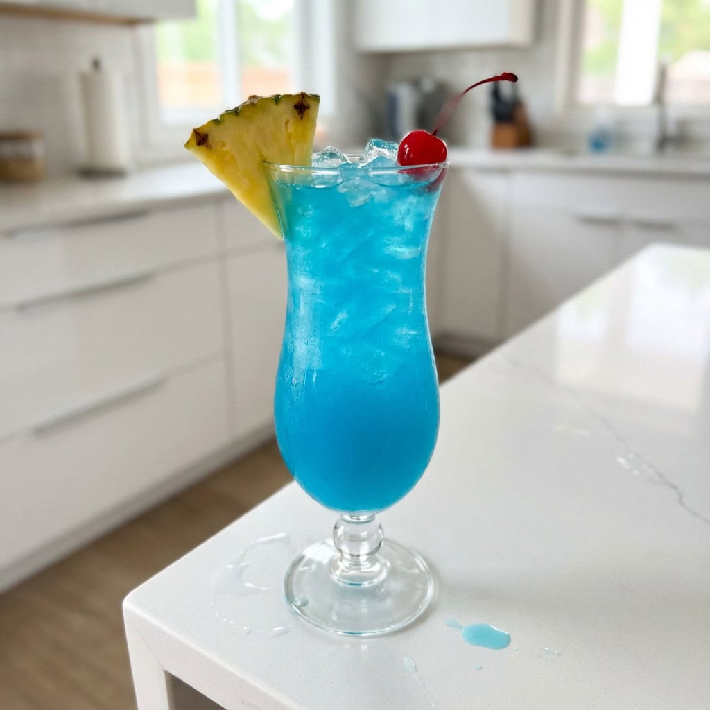 Party Size Blue Hawaiian Cocktail Recipe