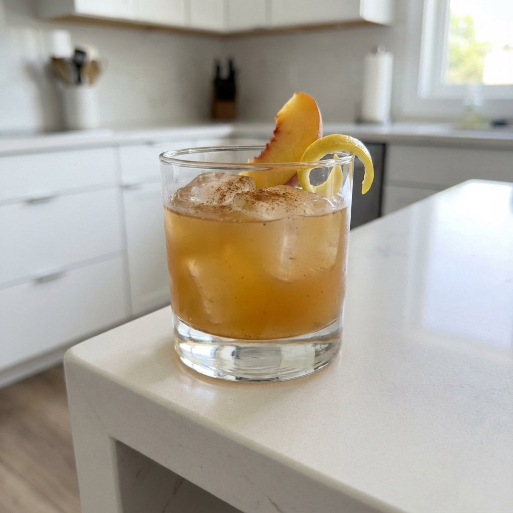 Peach Cobbler Cocktail Recipe