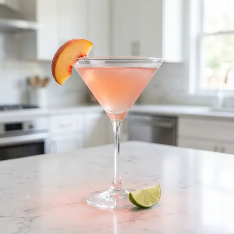 Peach Cosmo Cocktail Recipe