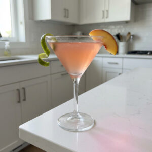 Peach Cosmopolitan Cocktail Recipe