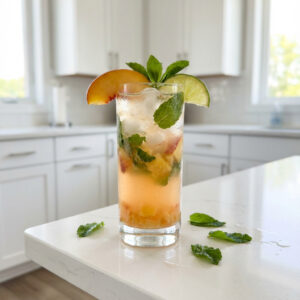 Peach Mojito Cocktail Recipe