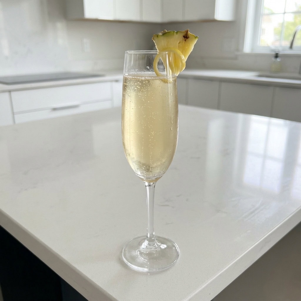 Pineapple Limoncello Prosecco Cocktail Recipe