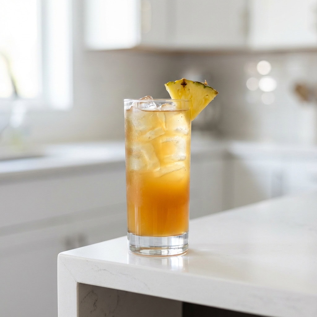 Pineapple Long Island Iced Tea Cocktail Recipe