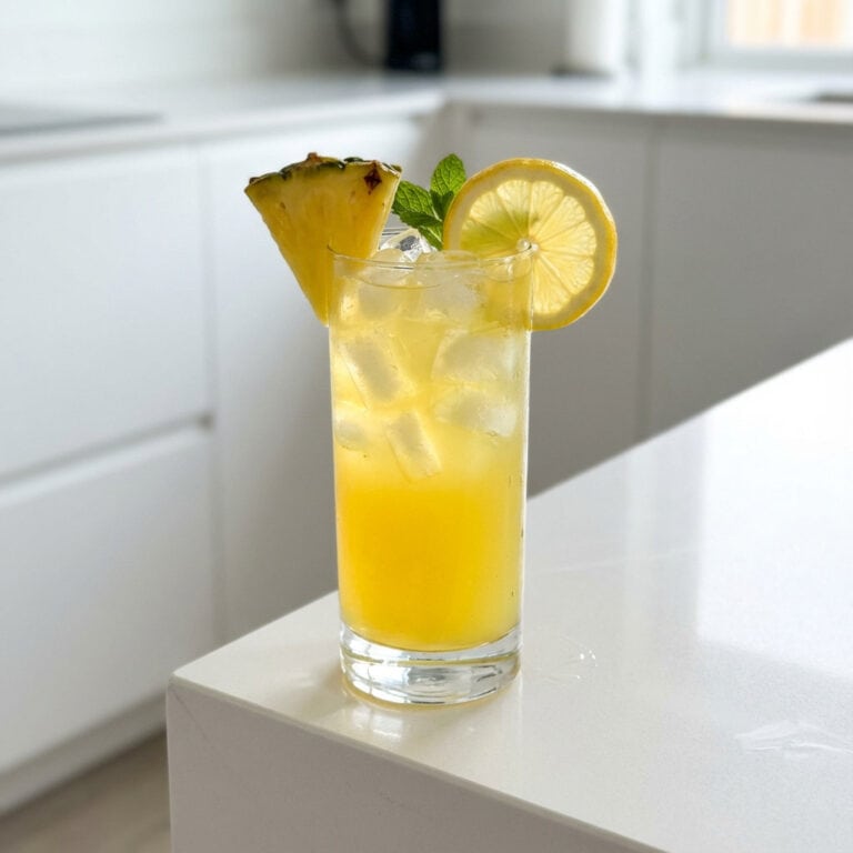 Pineapple Vodka Lemonade Cocktail Recipe