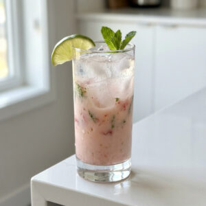 Pink Coconut Mojito Cocktail Recipe