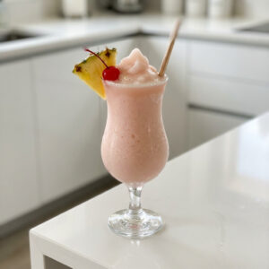 Pink Pineapple Pina Colada Cocktail Recipe