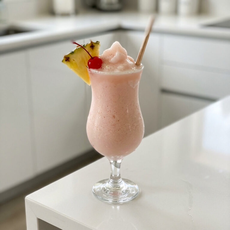 Pink Pineapple Pina Colada Cocktail Recipe