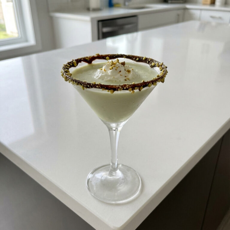 Pistachio Martini Cocktail Recipe