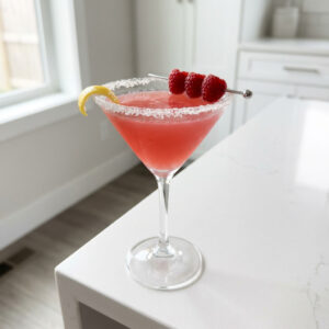 Raspberry Lemon Drop Cocktail Recipe